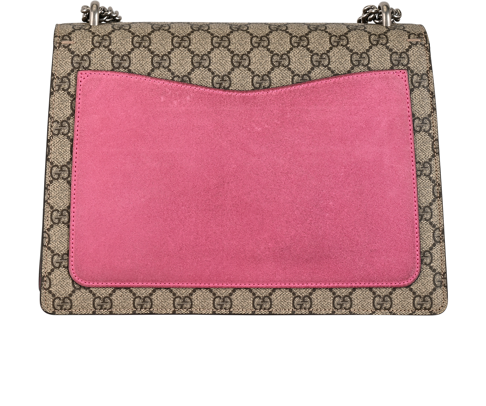 Medium Embellished Dionysus, &pound;850, Handbags, Beige, Canvas, Back view